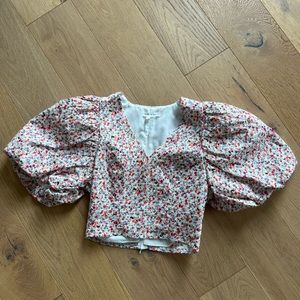 XS Free the Roses Top